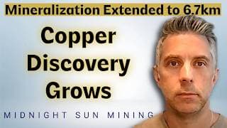 Midnight Sun’s Dumbwa Copper Deposit Extends to 6.7 km of Continuous Mineralization - Adrian O’Brien