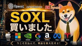 【購入報告】SOXL買いました