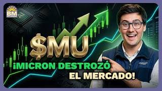 🔥 ¿MICRON ES LA NUEVA NVIDIA? Todo sobre el balance histórico y el boom de la IA | #BullMorning