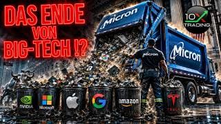 ☠️ DAS ENDE VON BIG-TECH AKTIEN..⁉️💥 Microsoft Alphabet Amazon Meta Tesla Nvidia Apple Micron