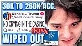 I Blew Up My Account & Had to Change Jobs. CAPR Stock Short Squeeze Aftermath | Martin Shkreli