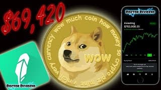 $69,420 Dogecoin Day Trade! | Robinhood Crypto!