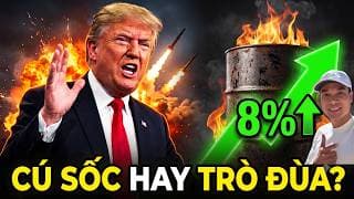 ÔNG TRUMP TUYÊN BỐ ĐÁNH IRAN TIẾP TỤC? CÚ SỐC HAY TRÒ ĐÙA? ẢNH HƯỞNG THỊ TRƯỜNG TÀI CHÍNH RA SAO?