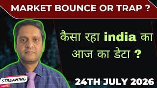 Market analysis for 27th july 26|Nifty analysis for 27th july 26|Sensex|US iran news|India data news