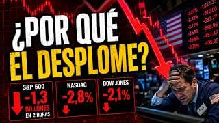 ¿Por Qué se DESPLOMÓ Hoy la Bolsa?