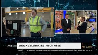 Today on NYSE Live | Energy Company ERock Rings Opening Bell Before it Makes NYSE Trading Debut