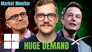SpaceX Overtakes Microsoft, HOOD Layoffs, SoFi Wins | Market Monitor