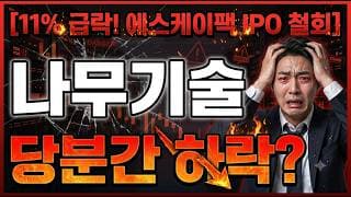 [나무기술 주가 전망] 방어선 무너지면 어디까지? #나무기술 #나무기술주가 #나무기술주가전망