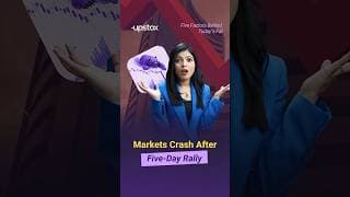 IT Stocks Crash Up to 8% After Accenture Guidance Cut | Indian Market Fall Explained | Upstox