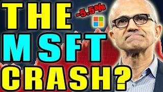 When Will Microsoft Stop Crashing? | Microsoft (MSFT) Stock Analysis! |