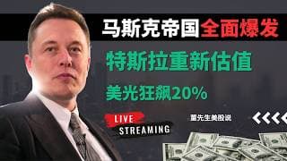 【美股】马斯克帝国彻底失控！特斯拉估值重做，英伟达三连阴，英伟达三连阴，海力士破万亿！美光目标价翻倍?#美股分析 #美股 #董先生美股说 #马斯克 #特斯拉 #美光科技 #海力士 #spacex