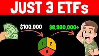 What If You Invest 100k in the BEST three ETFs