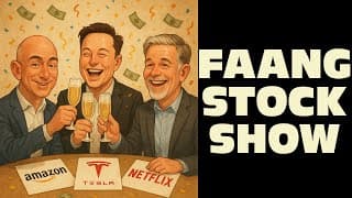 Tesla x Amazon x NETFLIX Earnings! | Data Center Deals | Apple China PUMP | FAANG STOCK RECAP SHOW