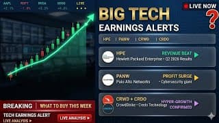 HPE, PANW, CRDO, CRWD | Tech Stocks Are About to Explode Next Week! (Earnings Preview)