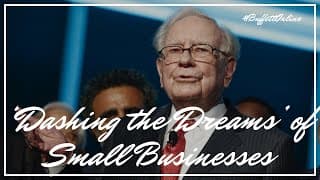 ‘Dashing the Dreams’ of Thousands Small Businesses