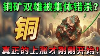 铜价双雄被集体错杀？真正的大行情，可能才刚刚启动！聪明钱已经提前布局，错过后悔一辈子！ BHP，RIO，FCX, SCCO#美股 #纳斯达克