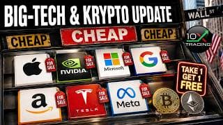 🚨 CHANCE BEI BIG-TECH AKTIEN – JETZT KAUFEN ⁉️💥 Nvidia Alphabet Meta SpaceX Tesla Bitcoin Amazon