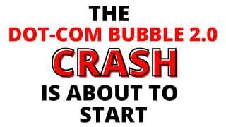 The DOT-COM BUBBLE 2.0 CRASH is About to Start, Which is The AI BUBBLE