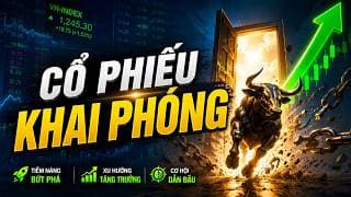 🔴VN-INDEX 06/07/2026: Cổ phiếu khai phóng - Dòng tiền đầu tư thông minh - Cơ hội cuối chuyển đổi