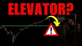 THE ELEVATOR DOWN STOCK MARKET #SPY #QQQ #BTC