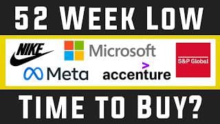 5 Dividend Stocks at a 52 Week Low!
