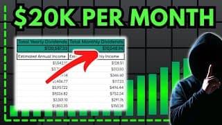 My NEW Goal Is $20K/Month In Dividends: How I'm Doing This!