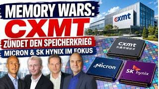 MEMORY WARS: CXMT zündet den Speicherkrieg – Micron & SK Hynix im Fokus