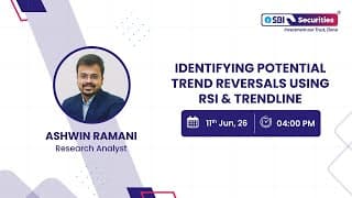 Identifying Potential Trend Reversals using RSI & Trendline | Live Webinar