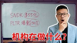 55亿暗池突袭SNDK！PLTR爆量230%：谁在建仓？