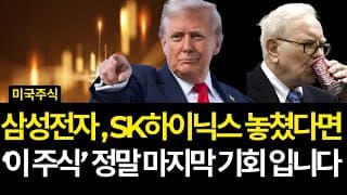 삼성전자, SK하이닉스 놓쳤다면 '이 주식' 정말 마지막 기회 입니다 (배당/어플라이드/비자/마스터카드/램리서치/구글/애플/쉐브론/아멕스/록히드마틴/로켓랩/월마트/암페놀/나이키)