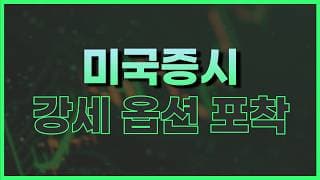 미국 이란 전쟁 이후 처음으로 강세 옵션 포착됐습니다