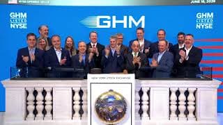 The NYSE welcomes Graham Corporation to celebrate its Investor Day! (NYSE: GHM)