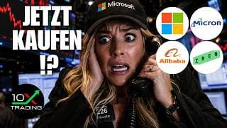 🕵🏼 MICROSOFT – MICRON – ALIBABA – IREN 🔎 Jetzt kaufen ⁉️ Aktien Analyse