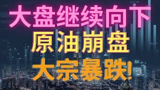 【美股投资】大盘继续向下，Biden想要救midterm选举，原油暴跌。大宗商品被带着一起死。韭菜日记2022年6月17号 #sqm #investing #nasdaq #fed