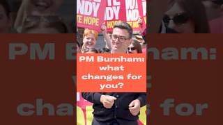 Andy Burnham could be Prime Minister within weeks.