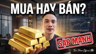 GIÁ VÀNG LAO DỐC MẠNH? CÒN GIẢM NỮA KHÔNG? VÌ SAO? KHI NÀO MUA ĐƯỢC?
