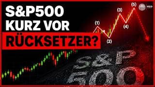 S&P500 SPX Elliott Wellen Technische Analyse - Chart Analyse und Preisprognose