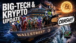 🚨 ABSTURZ GEFAHR ⁉️ Extreme Woche für Big-Tech 💥 Nvidia Microsoft Tesla Amazon Alphabet Meta Apple