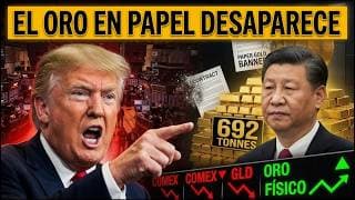 ÚLTIMA HORA: China Acaba de Suspender el Suministro de ORO en Papel