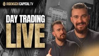 LIVE Day Trading! PHARAOH FRIDAY BABY! - Roensch Capital TV