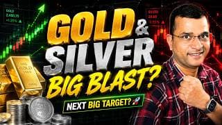 Gold & Silver Big Blast Tomorrow 🚀 MCX Gold Silver Analysis Today MCX Market Tomorrow #Gold #Silver