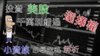 投資理財入門 29！新手選擇權小教室。投資美股，為什麼選擇權必不可少？小資族必學策略，以小搏大、控制風險，Leap Call