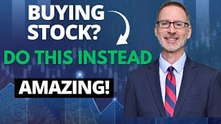 Buying Stocks?  Try This Instead - Synthetic Option Strategy