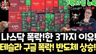 미국주식시황/나스닥 테슬라 구글 폭락! 인텔 어닝! 스페이스X 엔비디아 애플 아마존 메타 아이온큐 삼성전자 하이닉스 마이크론 테크놀로지 브로드컴 AMD 코어위브 샌디스크 델 루멘텀