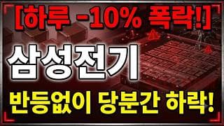 [삼성전기 주가 전망] 곡소리 날때 매수? #삼성전기 #삼성전기주가 #삼성전기주가전망