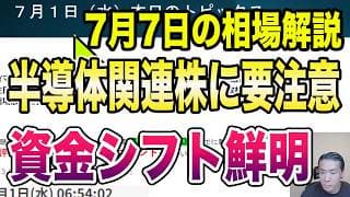 7月7日（火）サムスン決算に注目！