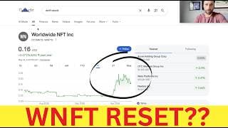WNFT Just Did a Reverse Split… Then Dropped the REAL News