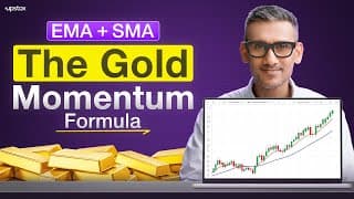 Catch Gold's Big Moves with This Simple EMA + SMA Strategy | Upstox