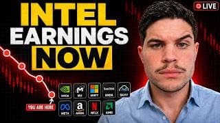 LIVE: INTEL EARNINGS + Stock Market Crash WHAT IM BUYING?!