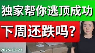 美股前瞻分析: 血洗一周后, 下周股市还会跌吗? 什么时候进场做多